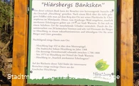 Schild an der XXL Bank Hirschberg