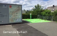 E-Ladestation in der Ortsmitte Burbach