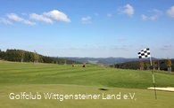 Blick über den Golfclub Wittgensteiner Land e.V.